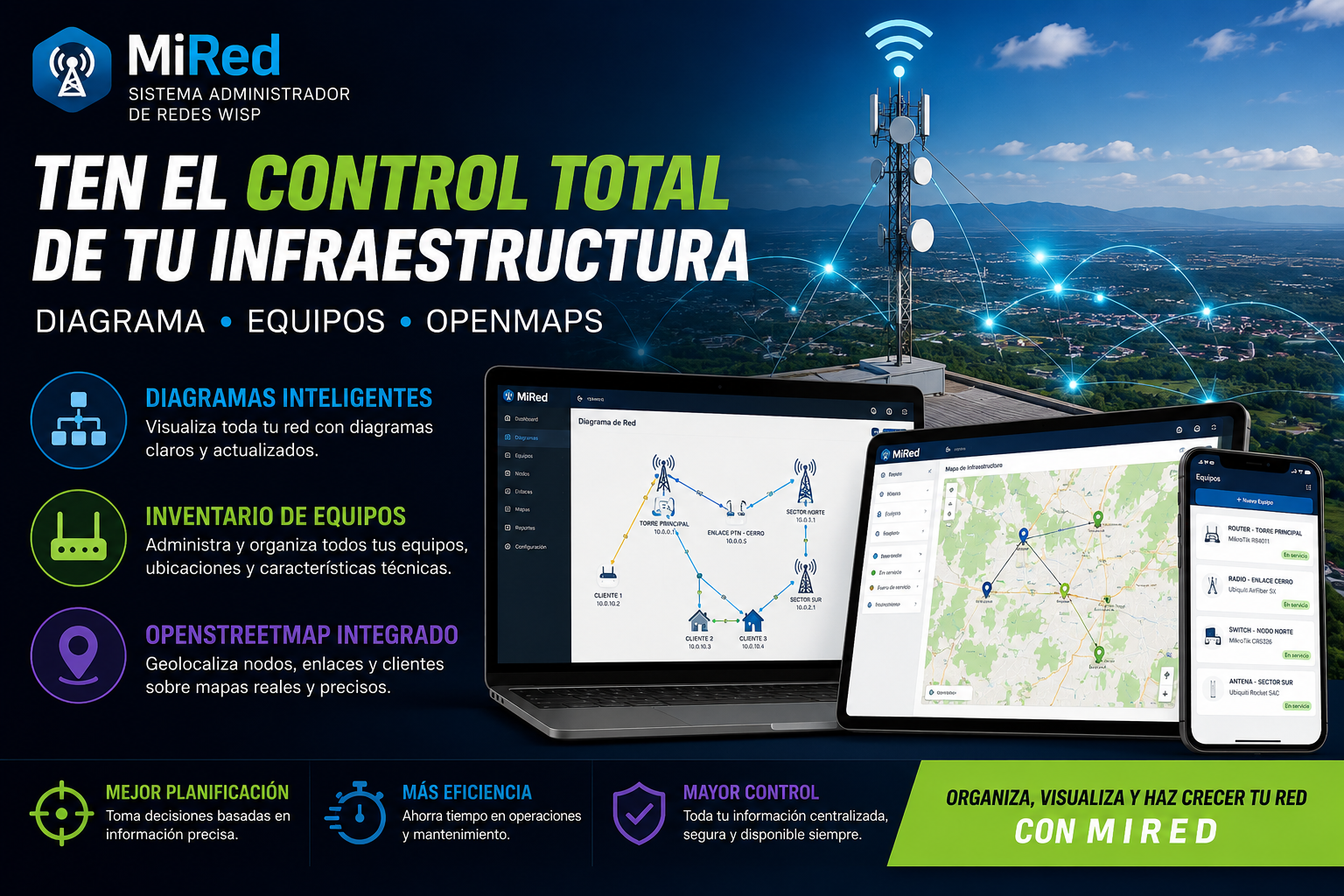 La Importancia de Documentar y Visualizar la Infraestructura de una Red WISP