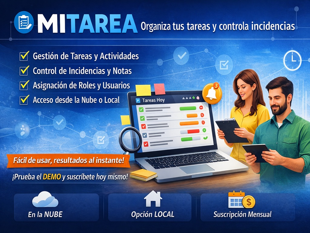 Sistema administrador de tareas MITAREA