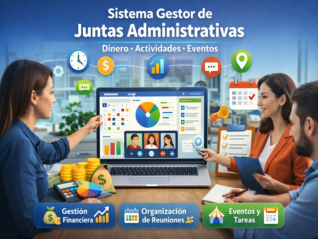 Imagen de Sistema gestor de juntas administrativas JUNTA
